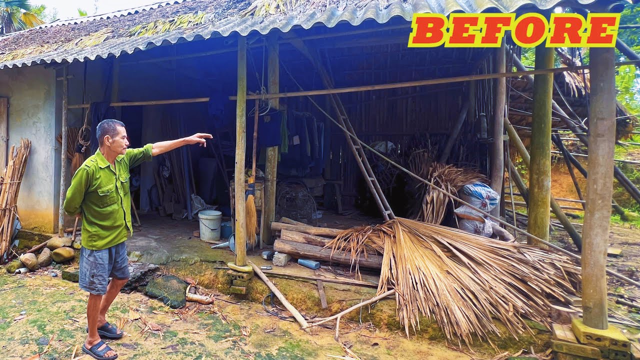 FULL VIDEO : Help The Poor Man Build a Perfect and Cozy House - The Result Surprised Everyone.