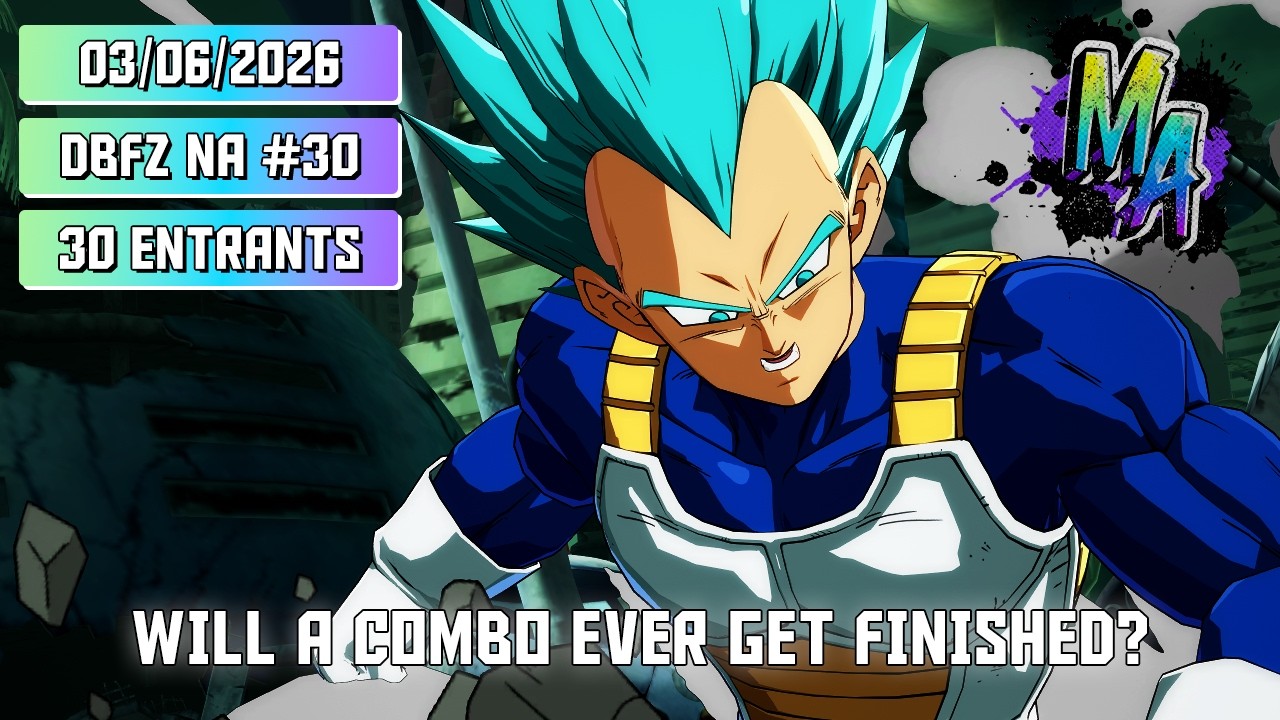 CAN ANYONE FINISH A COMBO? Motivation Academy DBFZ NA #30! Dragon Ball FighterZ Pools Top 8 Tourney