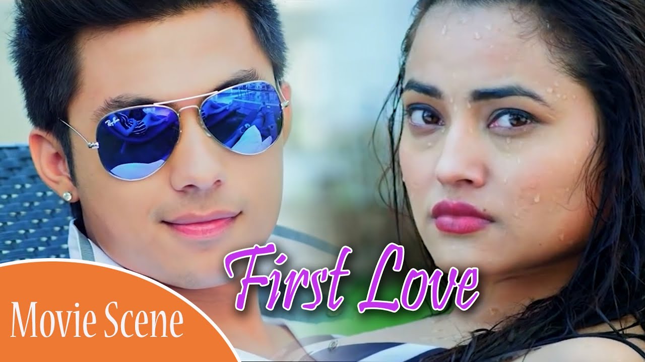 Anmol KC & Sandhya KC | First Love | Nepali Movie Dreams' Scene Ft. Anmol KC, Samragyee RL Shah