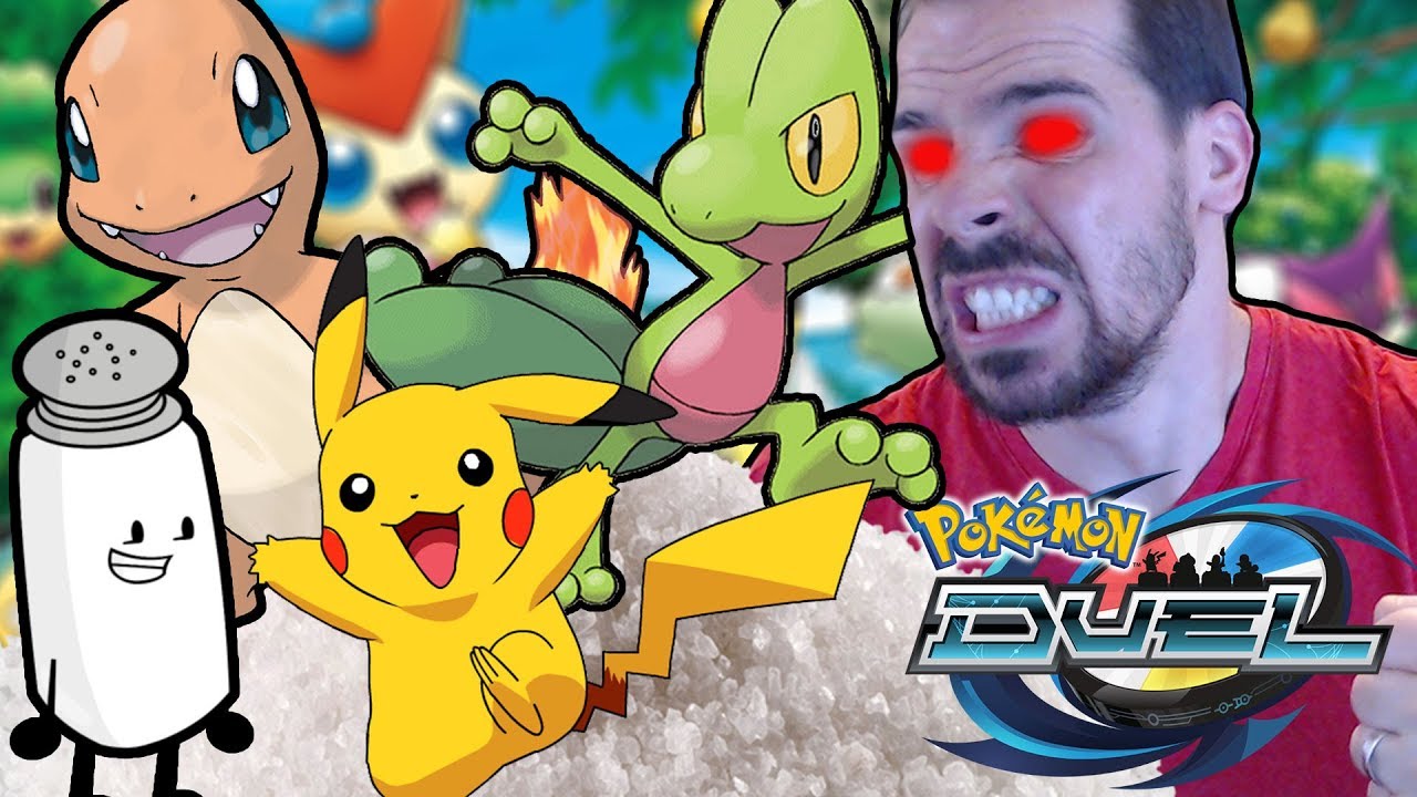 WARNING: EXTREME SALT! IS IT POSSIBLE TO WIN A MATCH WITH ONLY STARTER POKEMON IN POKEMON DUEL?