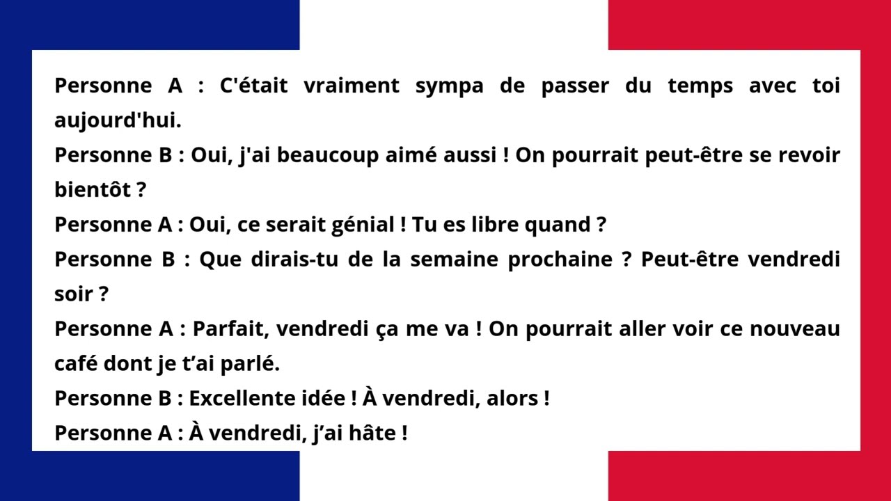 Communication en français