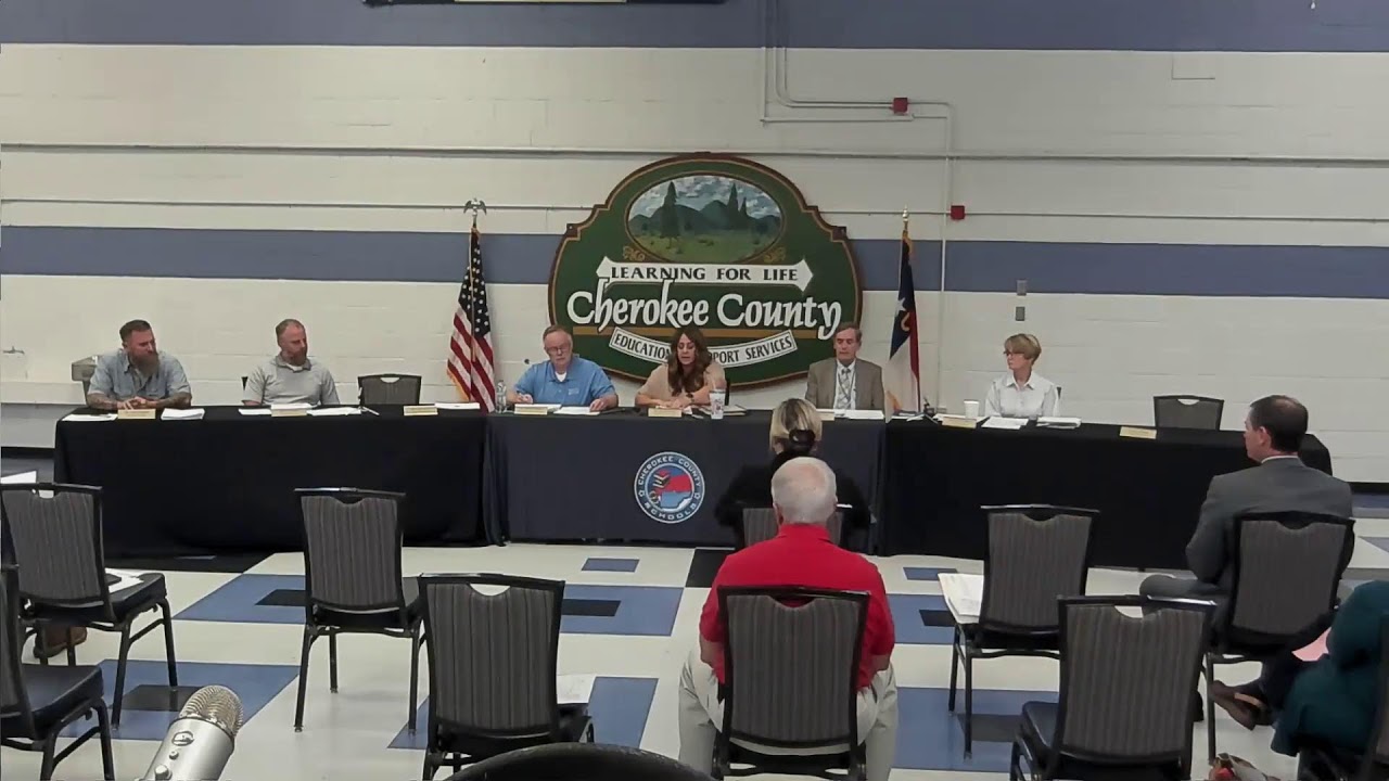 Cherokee County Board of Education Meeting - 9/4/25