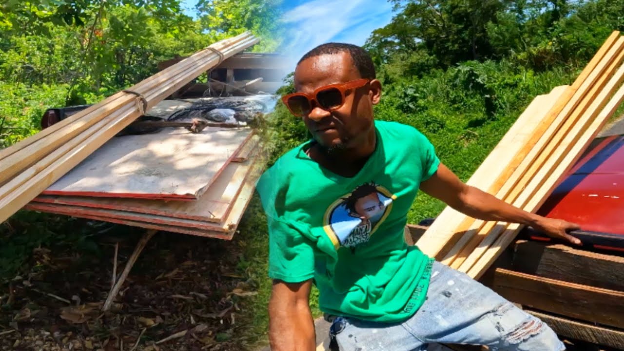 Jamaica Sunrise Tv Buying Material For Him Airbnb Place || Making Road Straight To The Airbnb