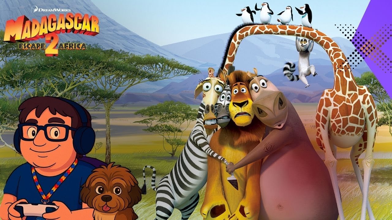 Jogando Madagascar 2 Escape África – Parte 4: Melman vs Moto Moto e a Missão dos Pinguins