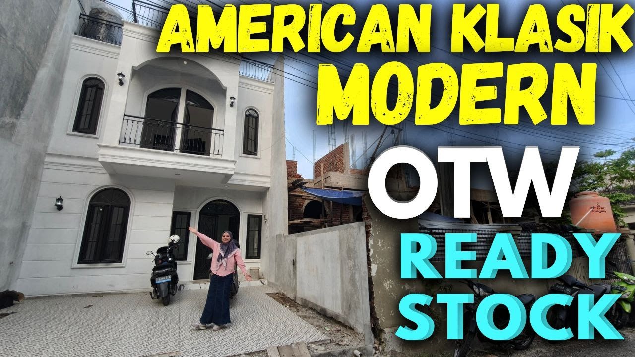 KEREN PINTU Rumah Modern Klasik Pusat Kota Bandung #rumahmodern #rumahbandung #rumah3kamartidur