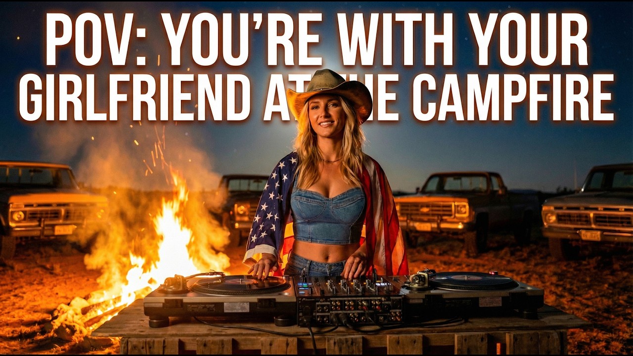 YOUR COZY CAMPFIRE COUNTRY - Nostalgic Country, 80s Youth Music, Romantic Country
