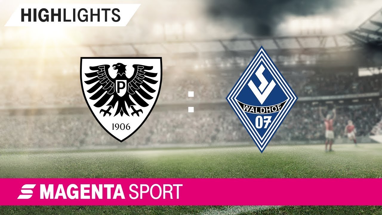 Preußen Münster - SV Waldhof Mannheim | Spieltag 17, 19/20 | MAGENTA SPORT