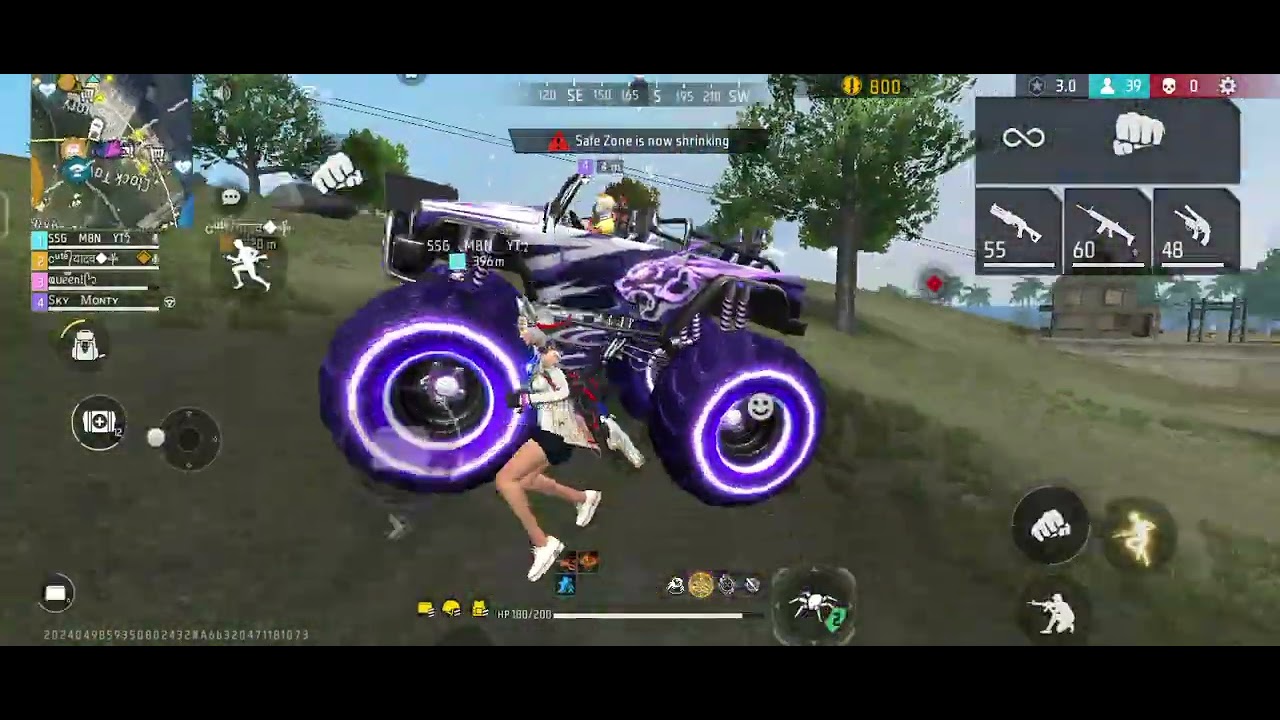 Free fire rank pushing #free fire