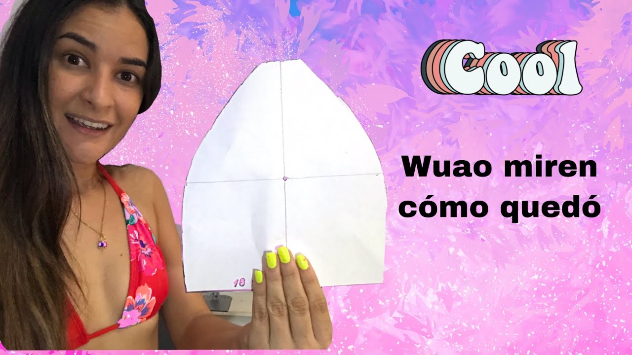 COMO SACAR UN PATRON DE TRAJE DE BAÑO CLASICO
