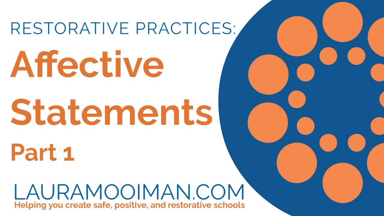 Affective Language: How to use Affective Statements | Teacher Training Webinar | Part 1