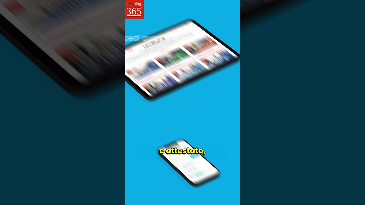 Vuoi essere il primo in ufficio? Scopri Learning365!