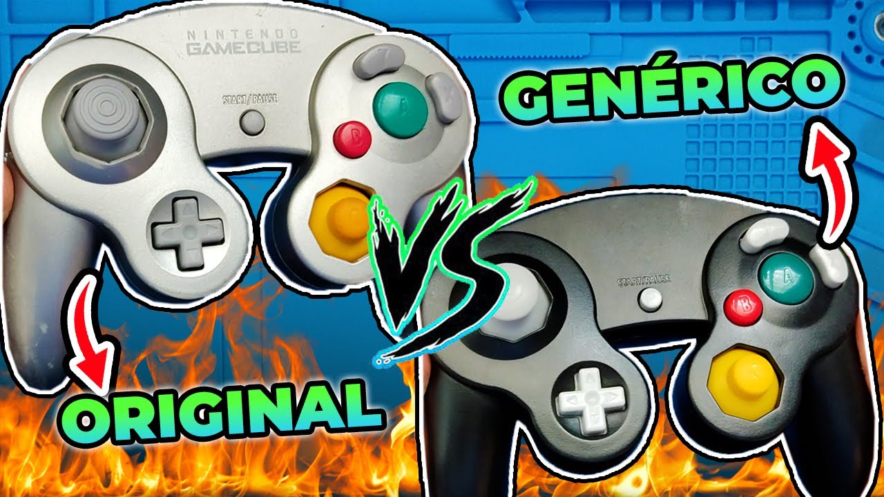 CONTROL ORIGINAL VS GENÉRICO #2 (GameCube)