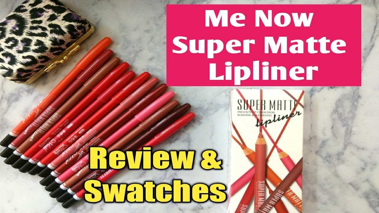 Me Now Generation II Lip Liner Swatches | Best Matte Lipstick under Rs.25/- | Merriness