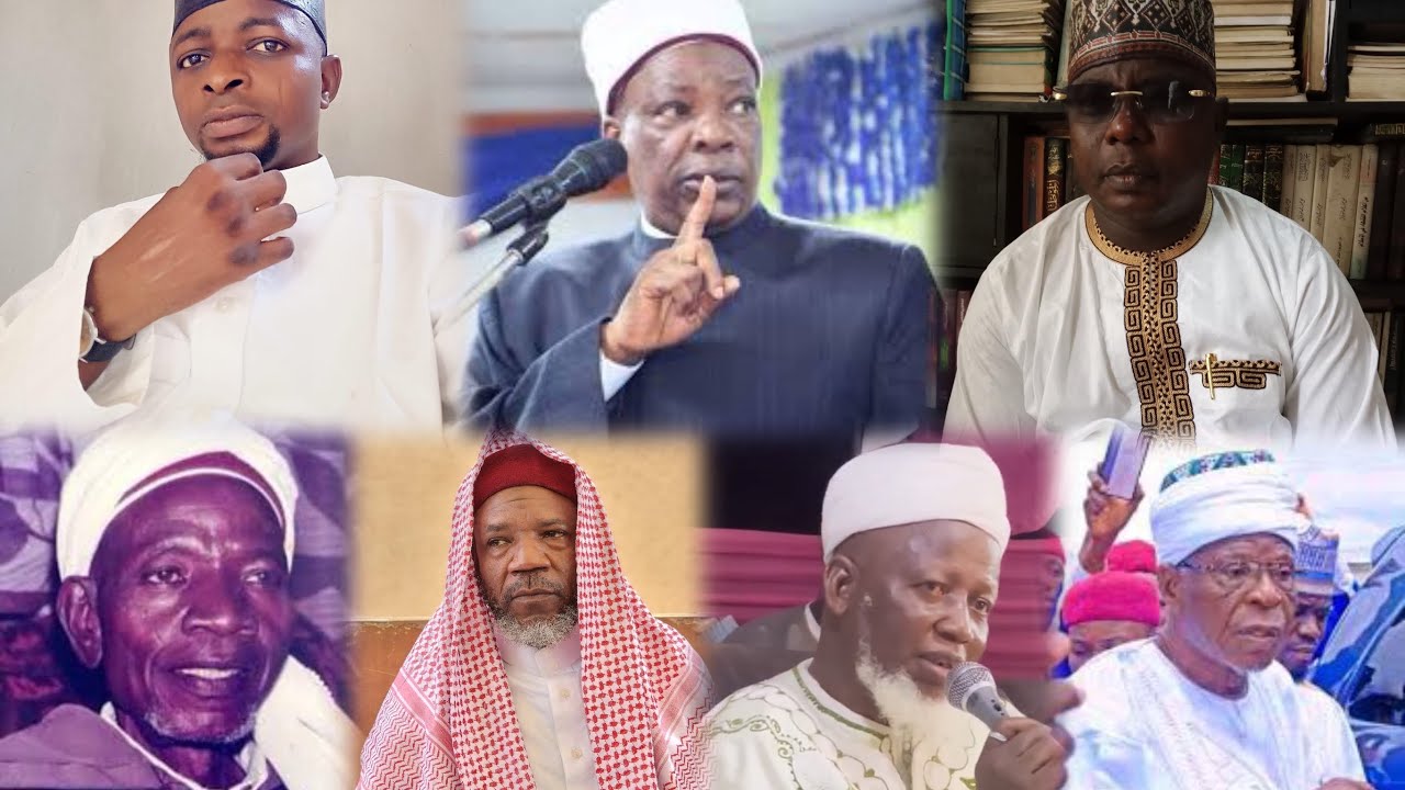 ESI ORO FUN ALFA HAKEEM OWOSHO LORI ORO SHEIKH ADAM AL ILORY ATI MUDIR MARKAZ - Imam Jamiu Mobolaji
