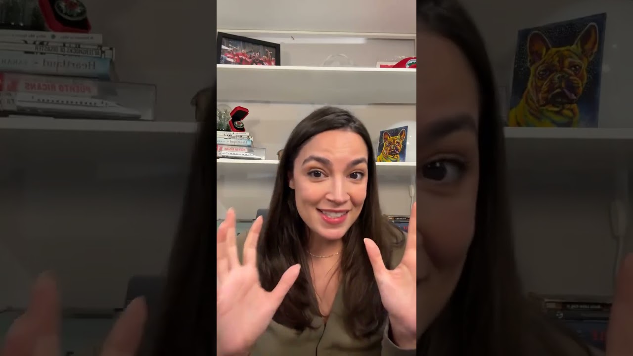 AOC Alexandria Ocasio Cortez Instagram Live Stream February 3, 2025
