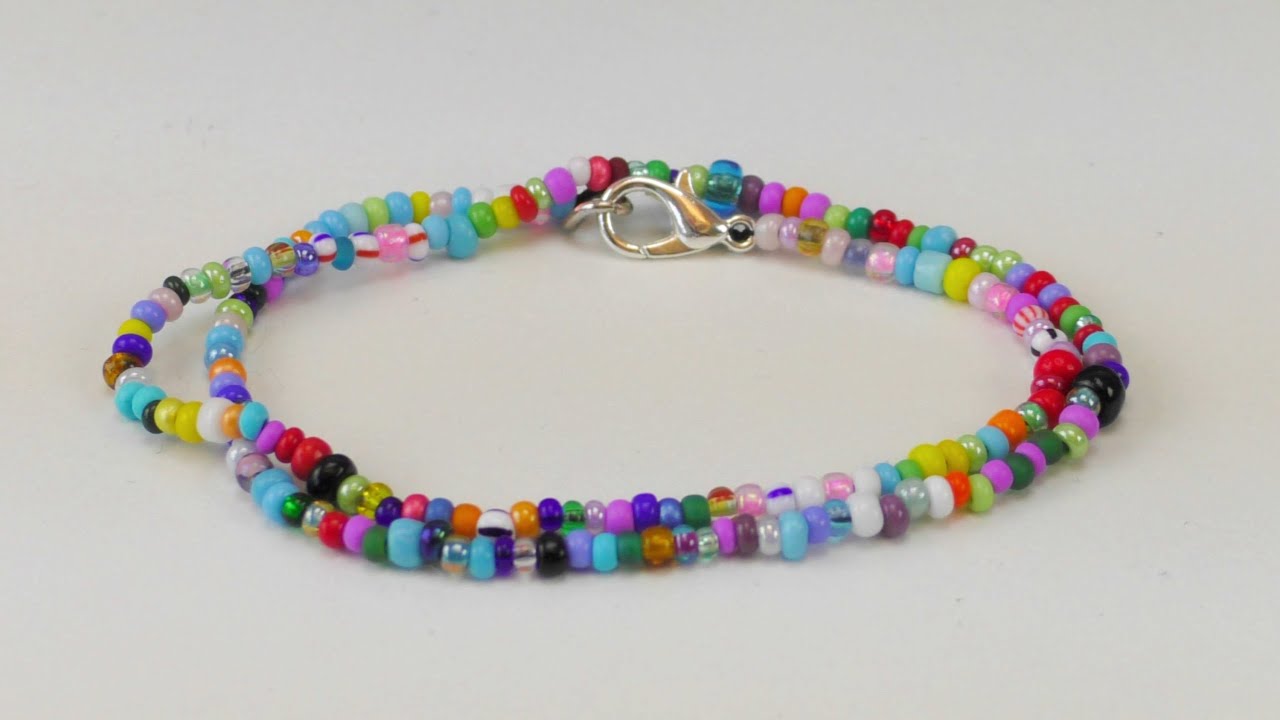 Perlenarmband DIY / Pearl Bracelet Armband aus Perlen selber machen / Perlen Ideen | deutsch