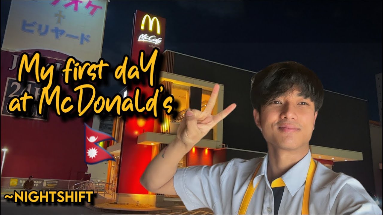 Getting ready for my first workday at MCDonald’s