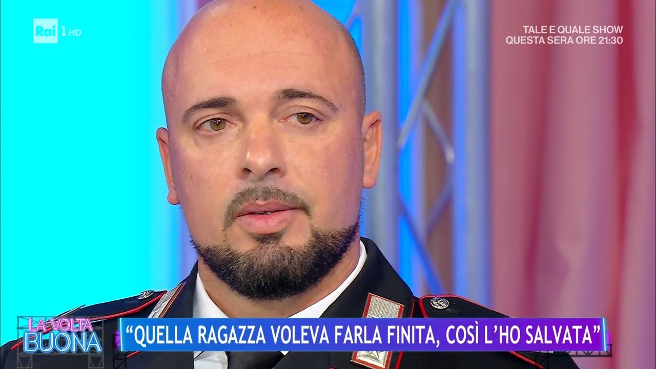 Mattia, carabiniere eroe su un ponte di Bologna - La Volta Buona 29/09/2023
