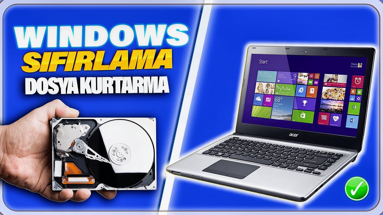 🔴Temiz Windows Kurulumu Sırasında Silinen Dosyaları Kurtarabilir misiniz? (SSD)