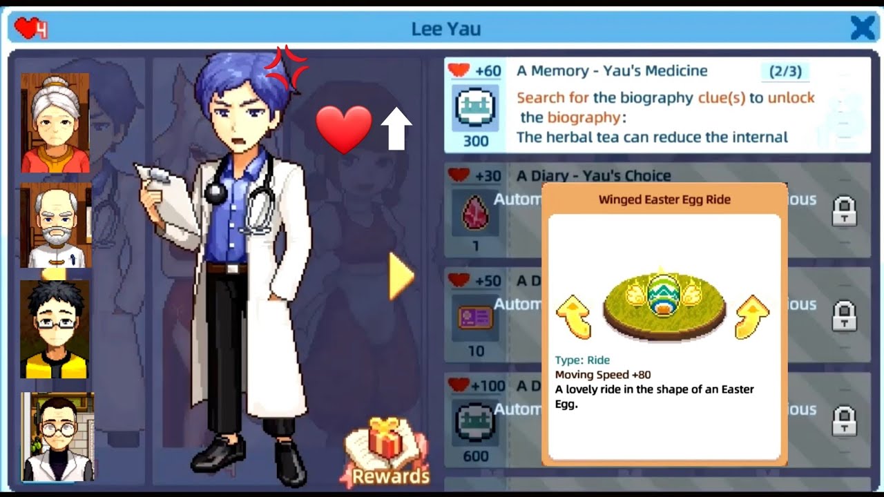 [Harvest Town] • Lee Yau • All Harvest Town Affinity Quests