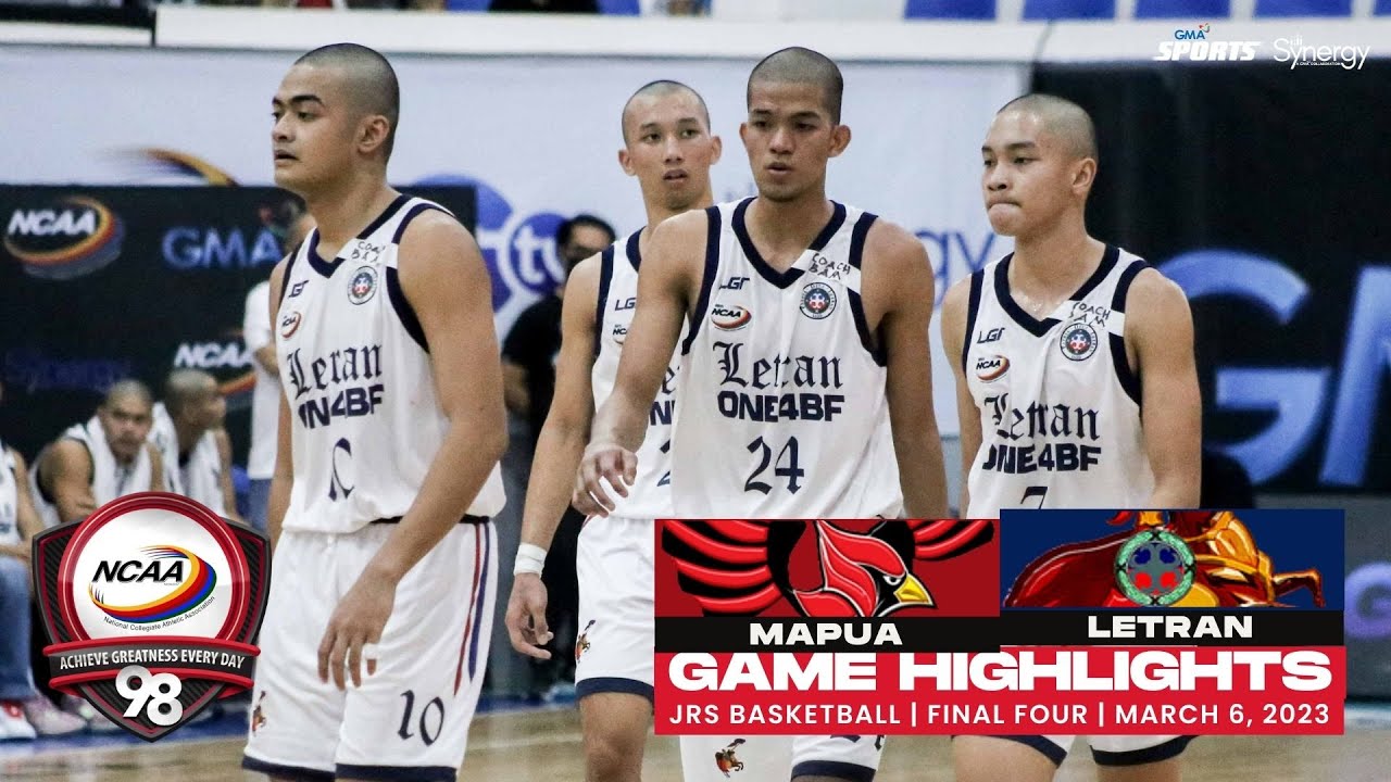 NCAA Season 98 JBB: Game Highlights - Letran vs Mapua | Final Four (March 6, 2023)