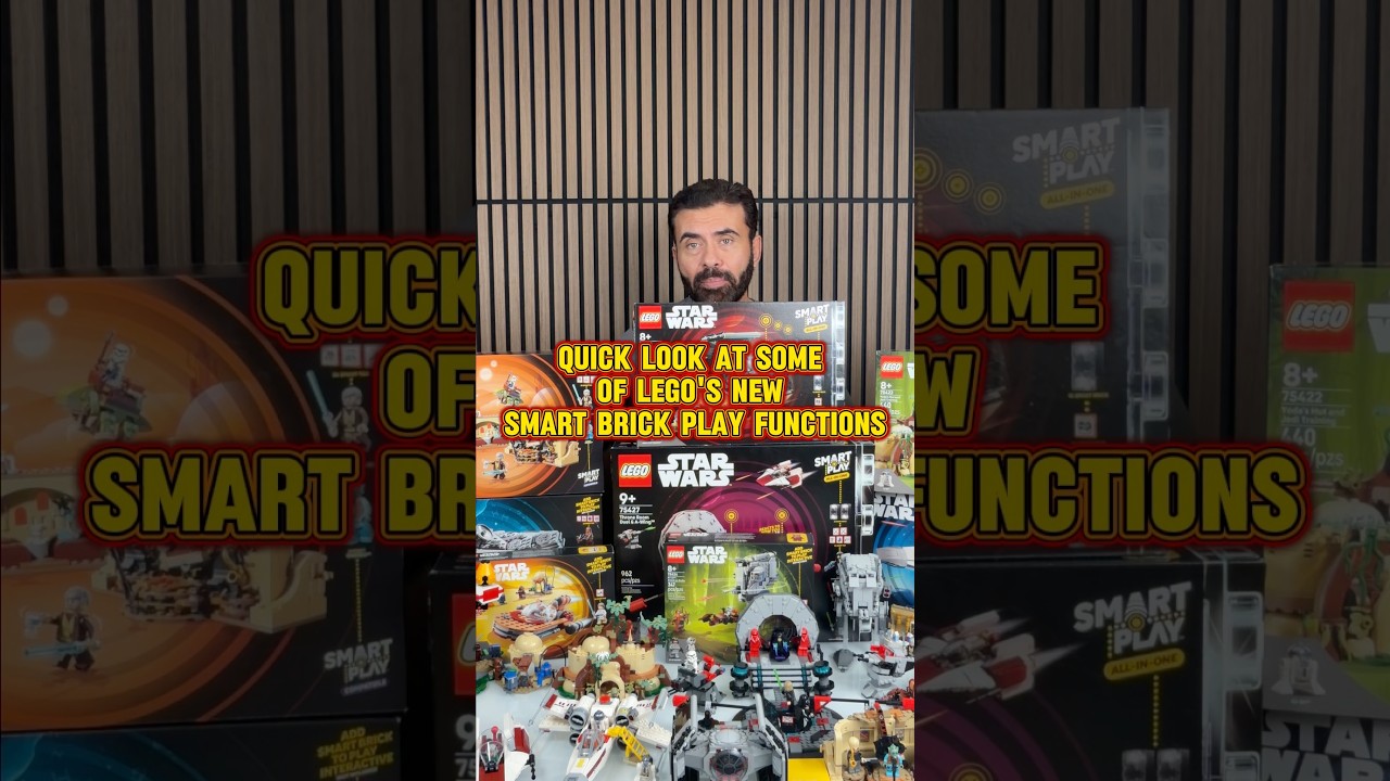 Quick look at Lego&rsquo;s Smart Brick functions! #smartbrick #lego #afol #starwars #legostarwars