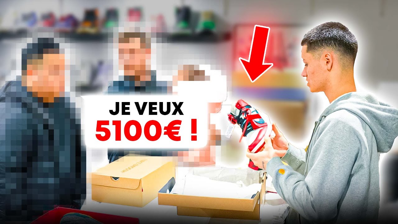 J'Achète 23'000€ De SNEAKERS EN 35 MINUTES !