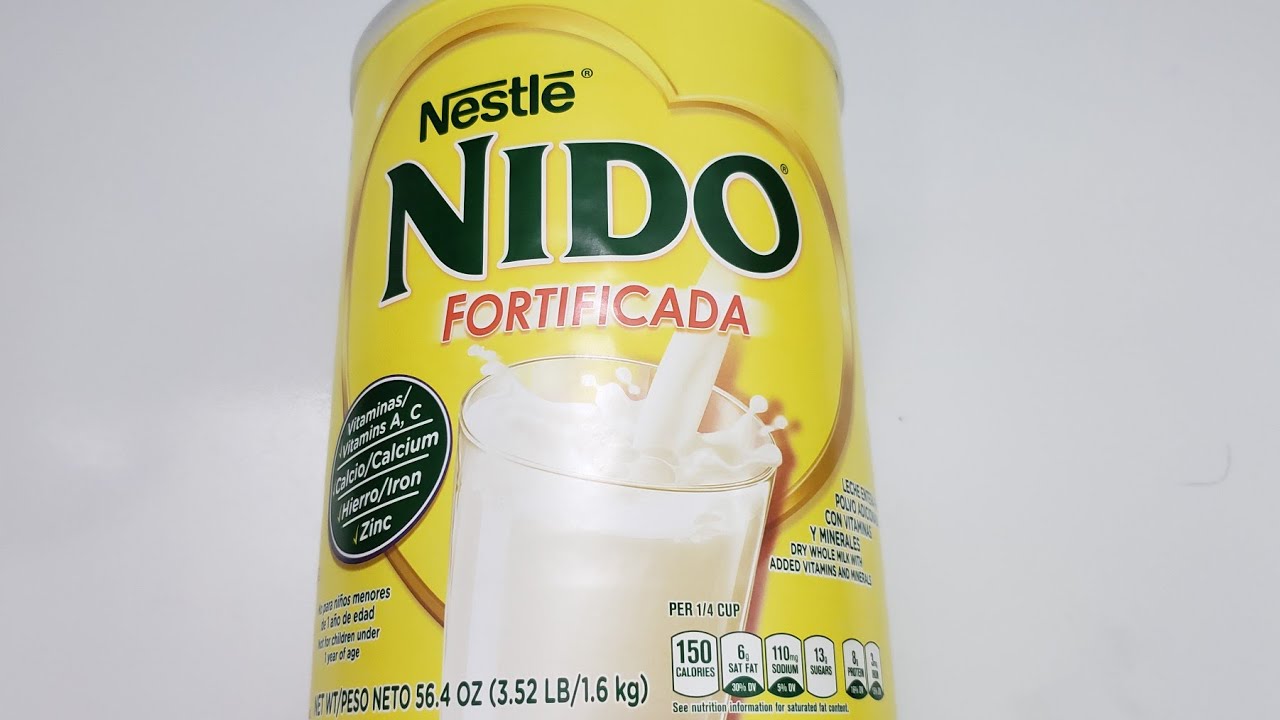 Nestle NIDO Fortificada powdered milk taste test