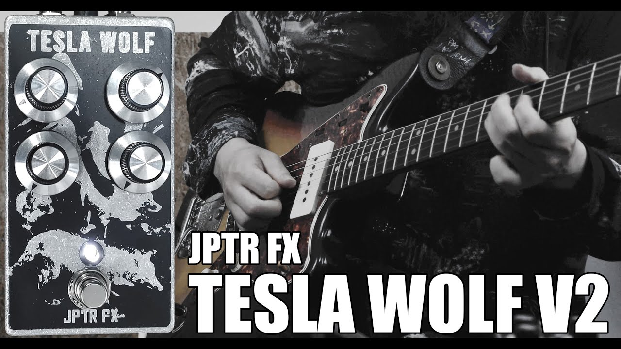 【JPTR FX】"TESLA WOLF V2"【Ultra Versatile Overdrive Pedal】