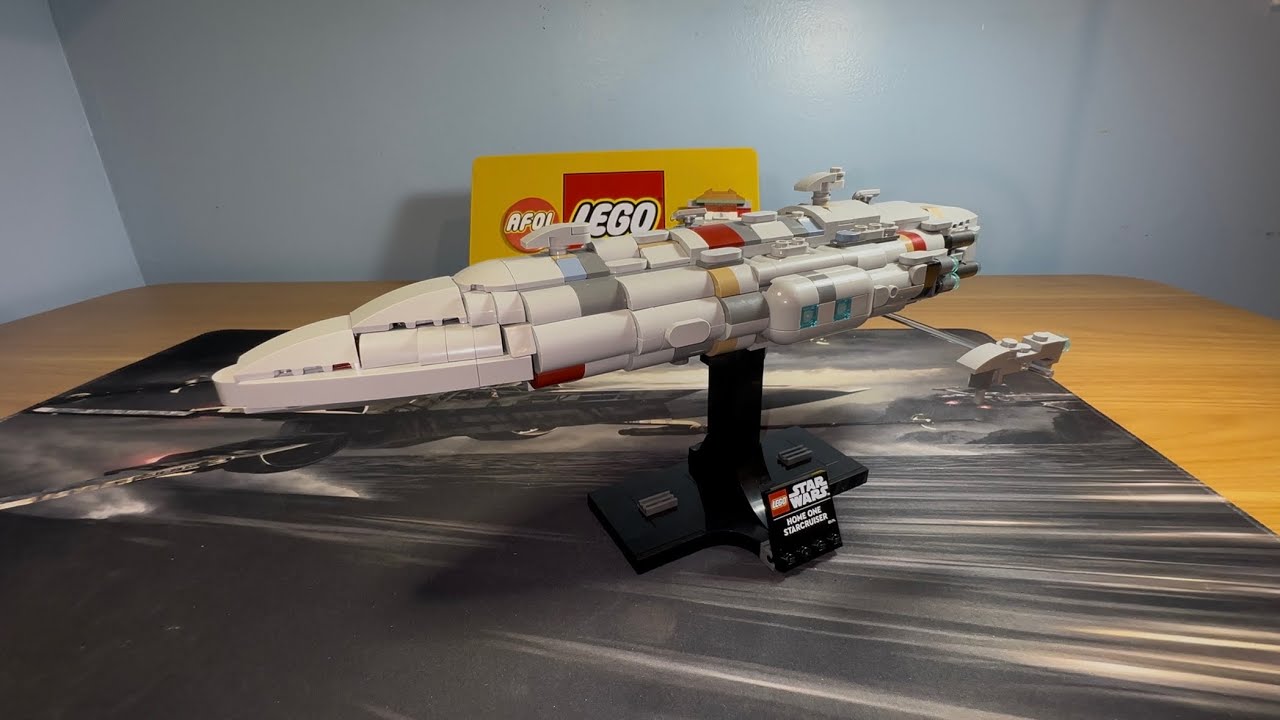 75405 Home One Starcruiser | Lego Star Wars (Real-Time Build)