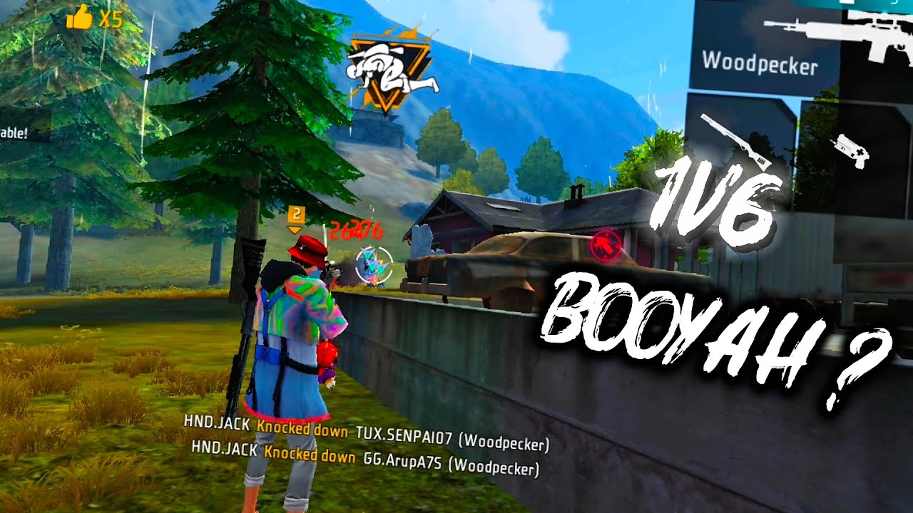 1V6 Last Zone Fight ♾️ Full Map Highlights By Jack @Teamhindofficial 