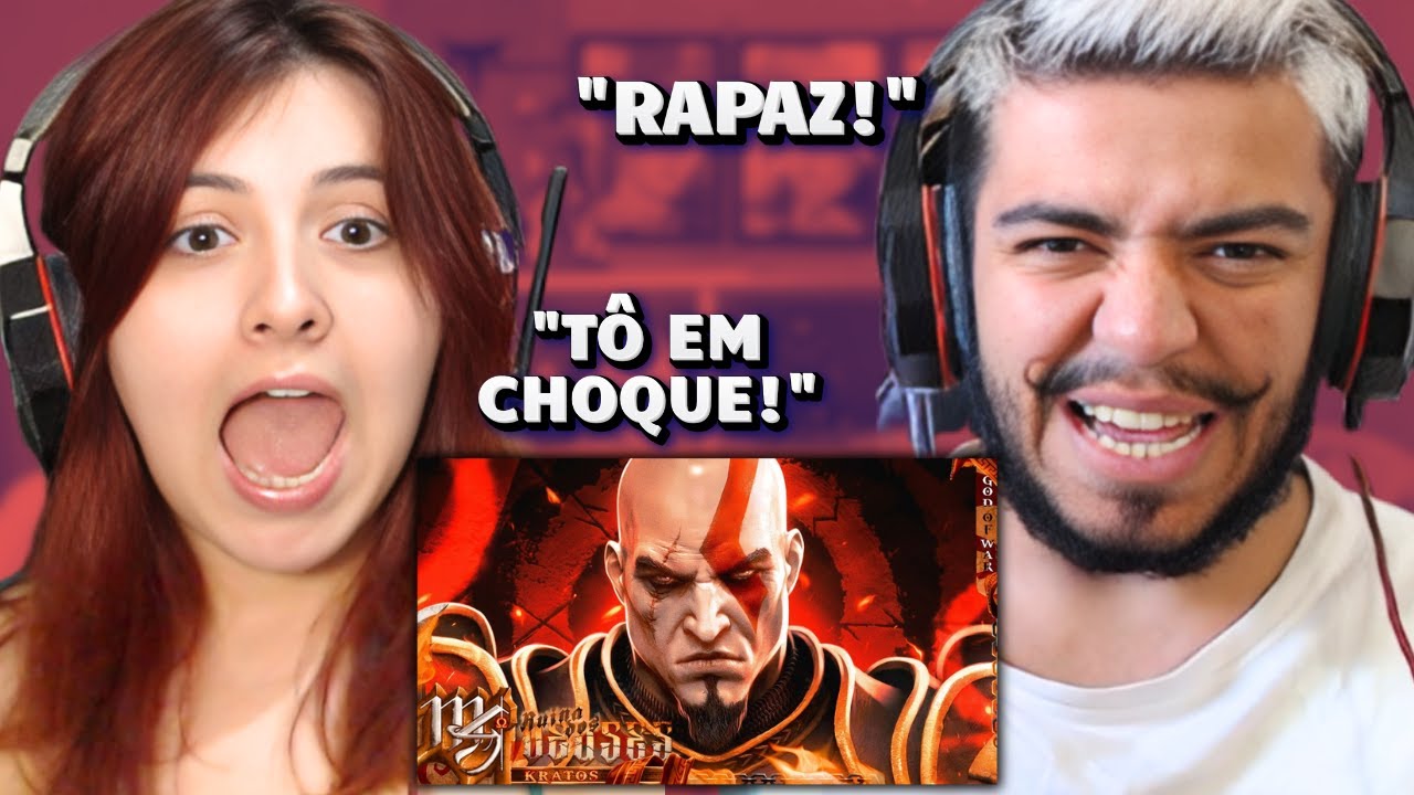 Kratos (God of War) - Ruín4 D0s D3us3s | M4rkim | REACT em CASAL