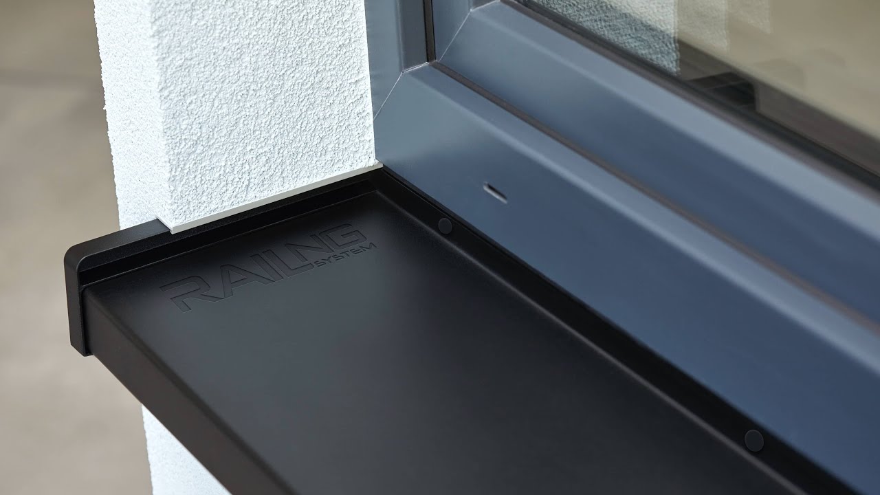 Montage & Demontage der Fensterbank im SMART-System. Schnell & einfach
