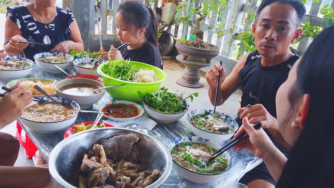 I Cooked PHO For My Family Back Home In Vietnam