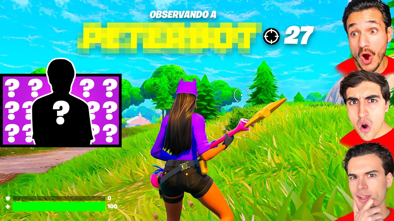 ¿Adivinarías FAMOSOS de FORTNITE por SOLO VER Gameplay?