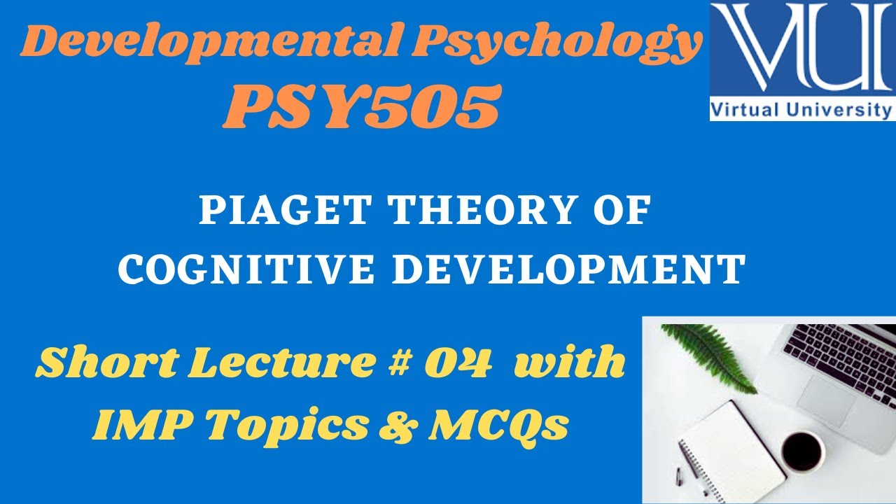 Developmental Psychology (PSY505)|Short lecture # 04 || PIAGET THEORY OF COGNITIVE DEVELOPMENT