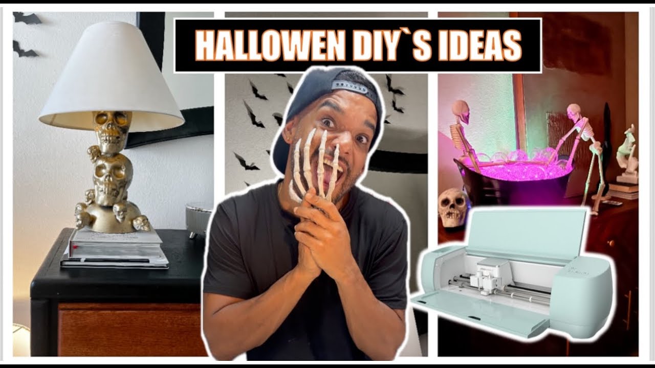 🎃 Las MEJORES IDEAS para hacer en HALLOWEEN 2024 usando CRICUT y materiales de Dollar tree