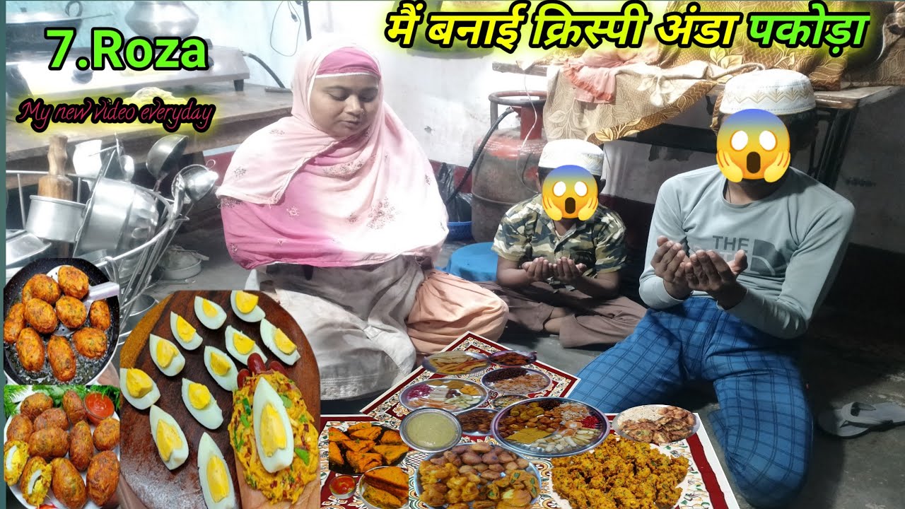 😱 New Crispy Egg Pakoda Recipe || ऐसा क्रंच पहले कभी नहीं खाया होगा! 7.Roza मुबारक हो🤲🏼🌙