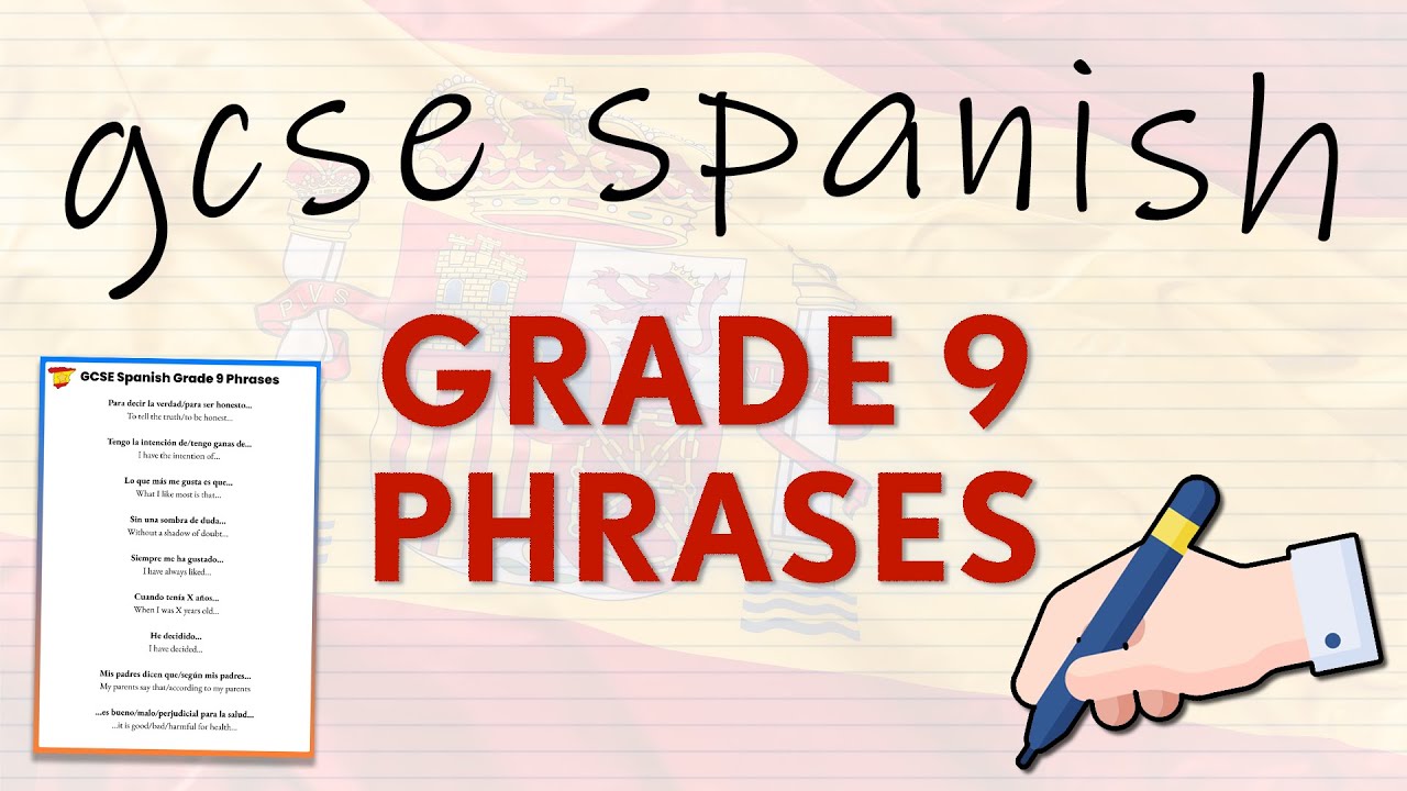 Learn these GCSE Spanish phrases to get a grade 9