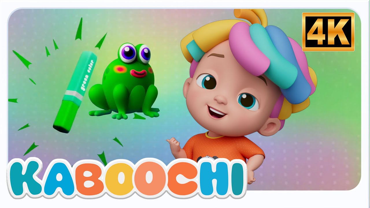 Canção de Cores Musica Infantil Portuguesa e Educação Desenho animado