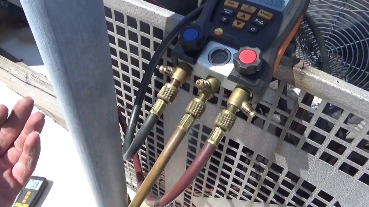 Refrigeration system low on refrigerant