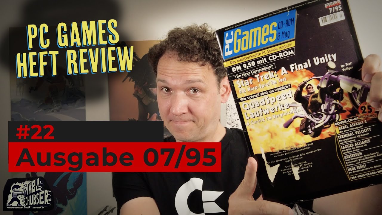 PC Games 07/1995 – Jagged Alliance, Vollgas, Star Trek uvm. im Retro-Rückblick