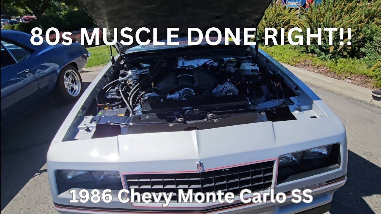 A G-BODY REVIEW on this BEAUTIFUL 1986 LS3 SWAPPED MONTE CARLO SS!!  LET'S GO!