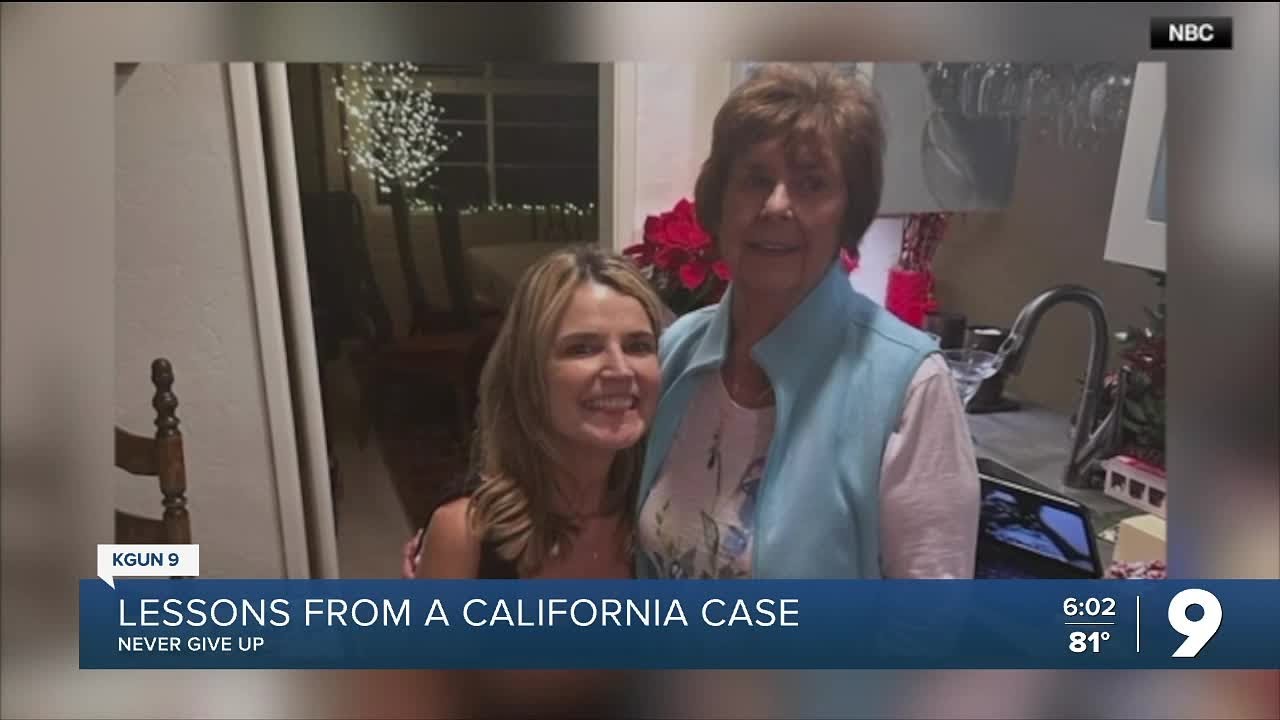 “I don't believe a case should ever go cold.”