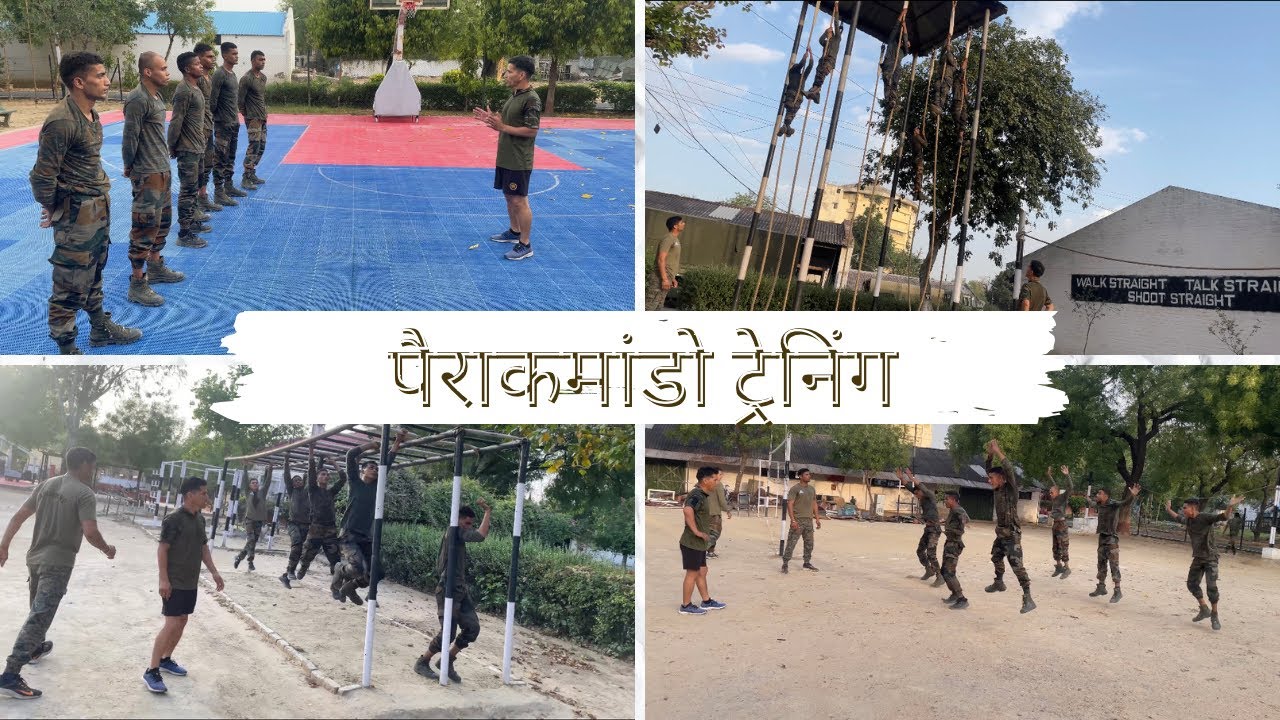 Para Commando Training 👊🏻🇮🇳