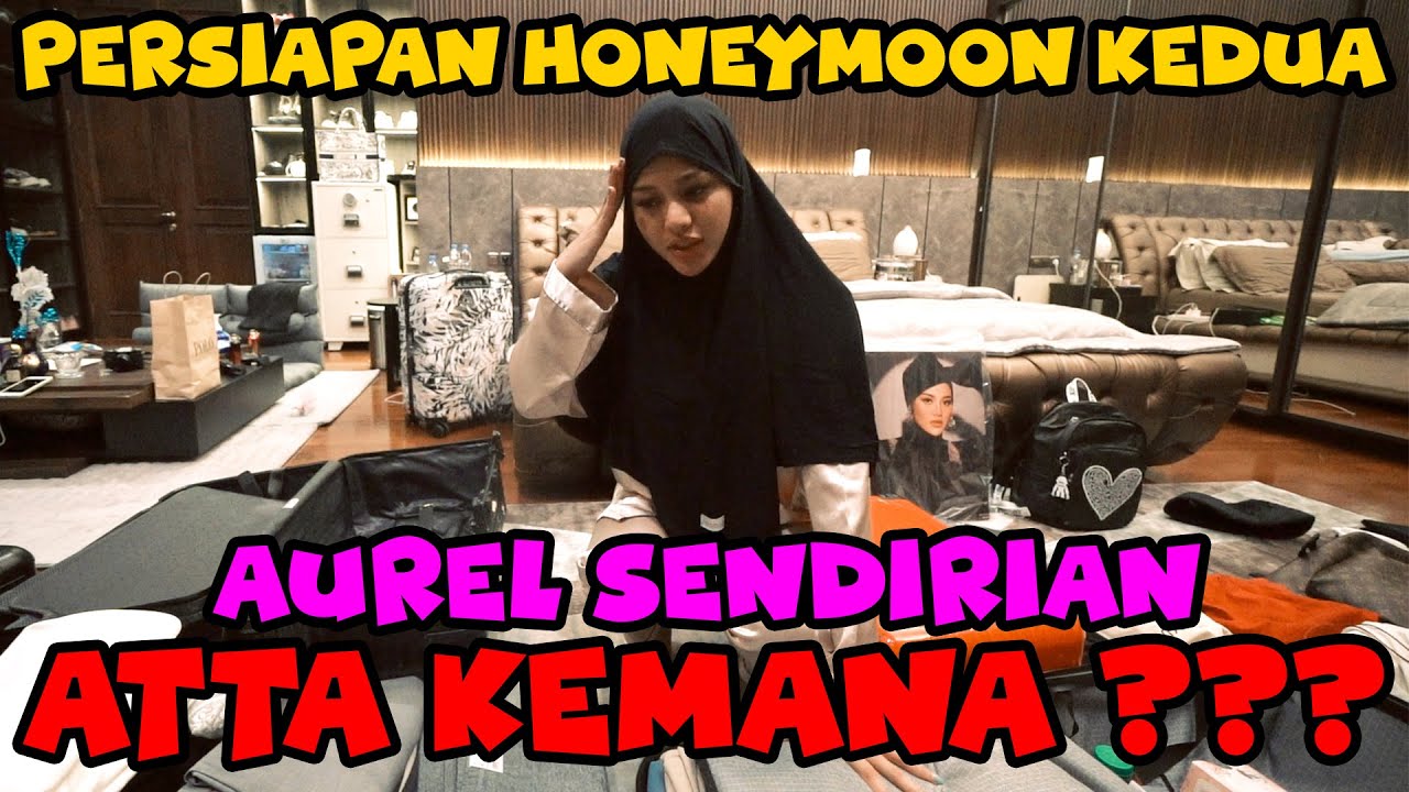 Akhirnya! AUREL diajak honeymoon lagi!