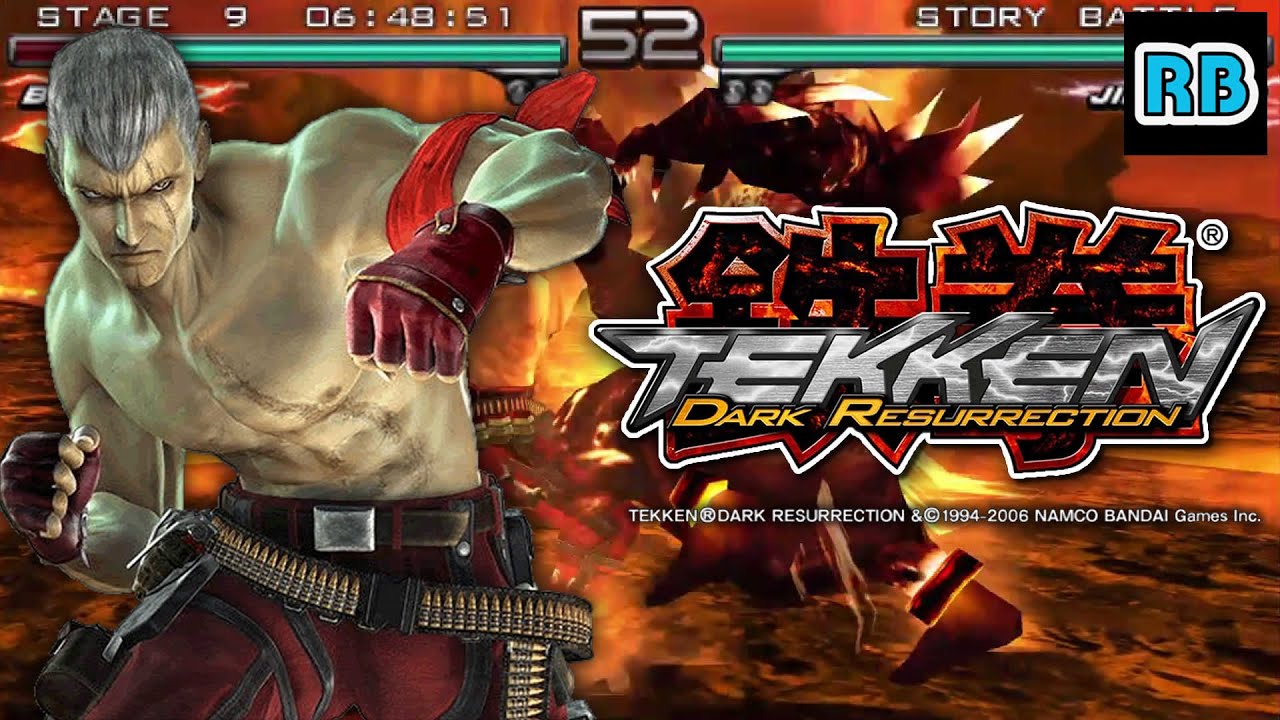 2006 PSP Tekken Dark Resurrection Bryan UltraHard ALL