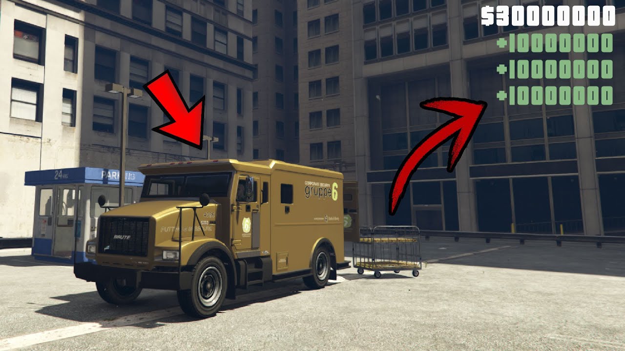 How to Find Golden Money Truck (Location) in GTA 5