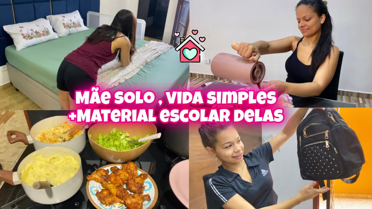 COMECEI ORGANIZAR MEU QUARTO - VEIO ERRADO - COMPREI O MATERIAL ESCOLAR DELAS - VIDA SIMPLES 