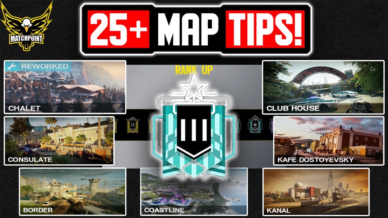 1 Tip to IMPROVE for Every Ranked Map in Rainbow Six Siege